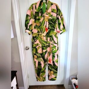 NWT Farm Rio Jumpsuit (runs big)